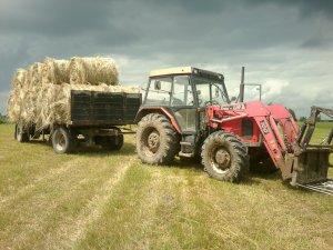 Zetor 7340 i Platforma do bel