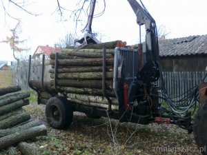 Przyczepa lesna SAM