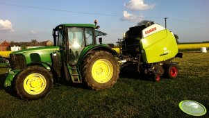 John Deere 6620 + Claas Variant 385 RC