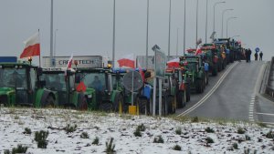 Protest przeciwko budowy kopalni wegla brunatnego w Południowej Wielkopolsce.