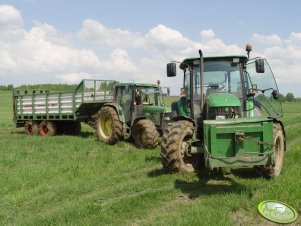 John Deere 5720 + 6310 