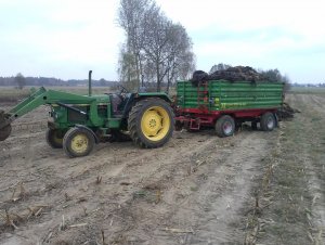 John Deere 2140+Pronar T-653/2