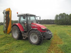 Massey Ferguson 5611 i Samasz KT261