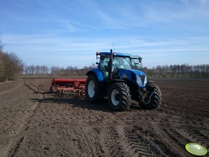 New Holland T6080 PC & Siewnik