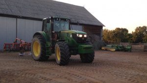 John Deere 6150M + gruber