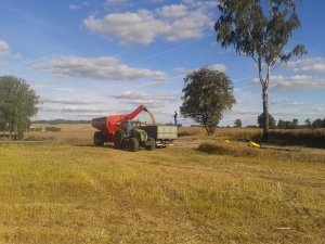 Horsch 34 UW i Claas Axion 840