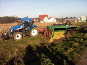 New Holland T7040 & Metaltech TS 18