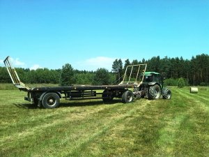 DF Agroplus 95 & Przyczepa na bale