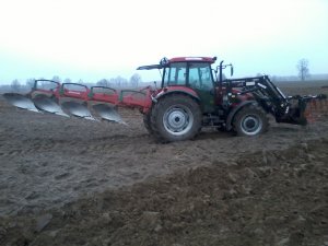 Case Jx 95 + kverneland AB 100