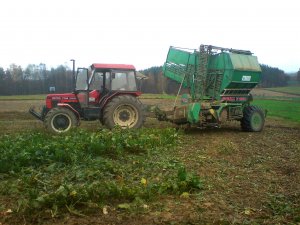 Zetor 7745 Turbo + Stoll V202