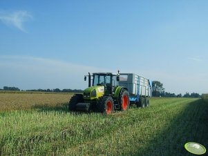 Claas Ares 826rz + Tandem