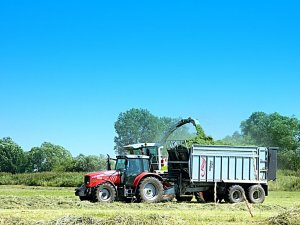 Massey Ferguson 5465 + Fliegl Gigant ASW 258