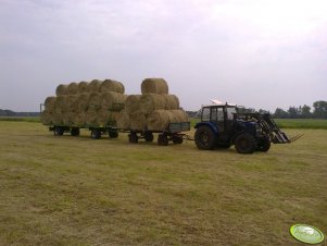 Farmtrac 80 4WD + przyczepy