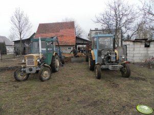 Ursus C-360 + Rozrzutnik, Ursus C-330 + Cyklop 