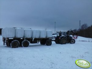 Farmtrac 675DT + Przyczepa