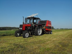 Belarus 820 & Vicon RV 157