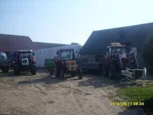 Steyr 9105mt + Lely Welger   Ursus c-360 3p + JF-STOLL R460ds   Ursus 5714 + Przyczepy D47