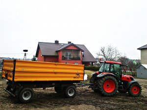 Kubota 9960 + Wielton 8 ton