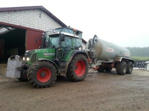 Fendt 412 vario tms + Pichon 15700