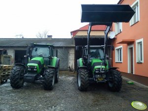 Deutz-Fahr Agrotron K110 i K410 + Quicke Q56