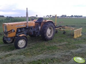 Ursus C-360 i zgrabiarka