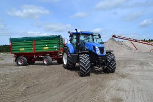 New Holland T.7.220 & Metaltech DB14000