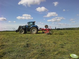 New Holland T6070PC + Pottinger