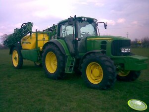 John Deere 6630 Premium i opryskiwacz JD 740