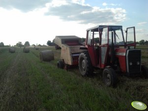 Massey Ferguson 265 + Krone 125