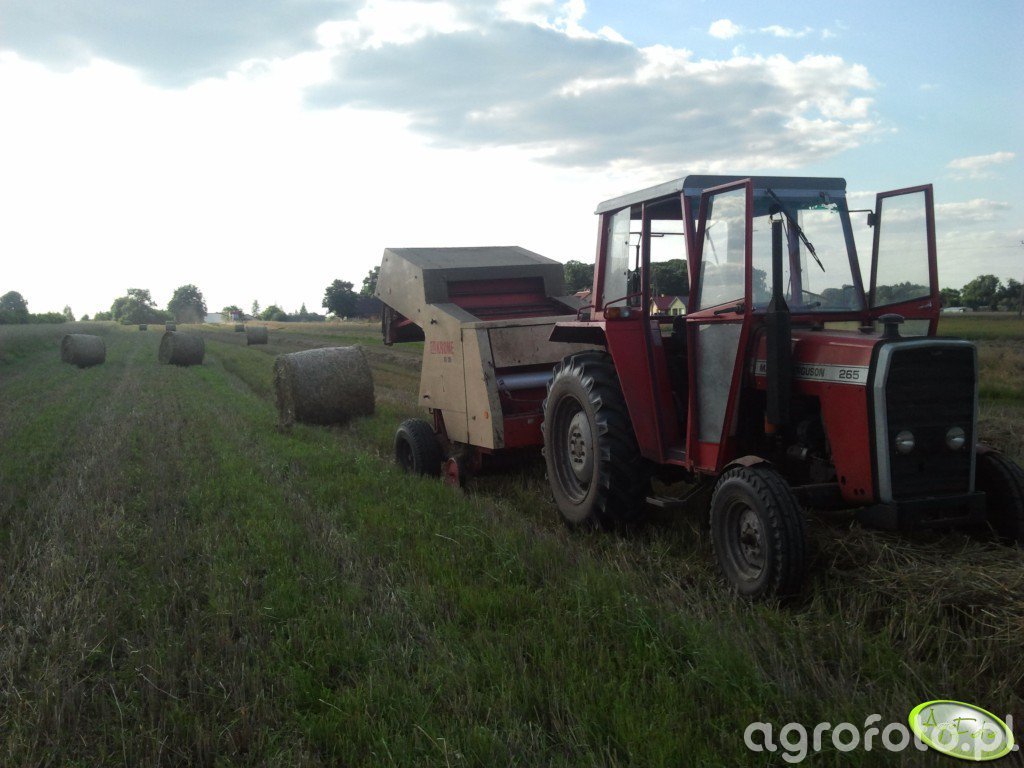 Massey Ferguson 265 + Krone 125