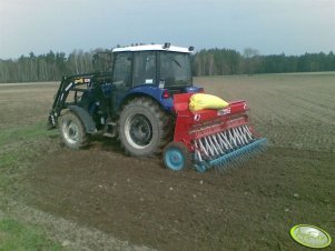 Farmtrac 675DT + Poznaniak