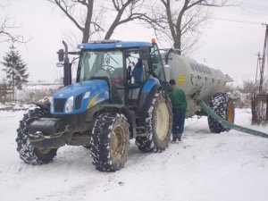 New Holland T6050 & Joskin 10000