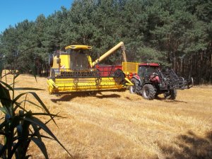 Case IH JX 95 + Metal Fach N-267