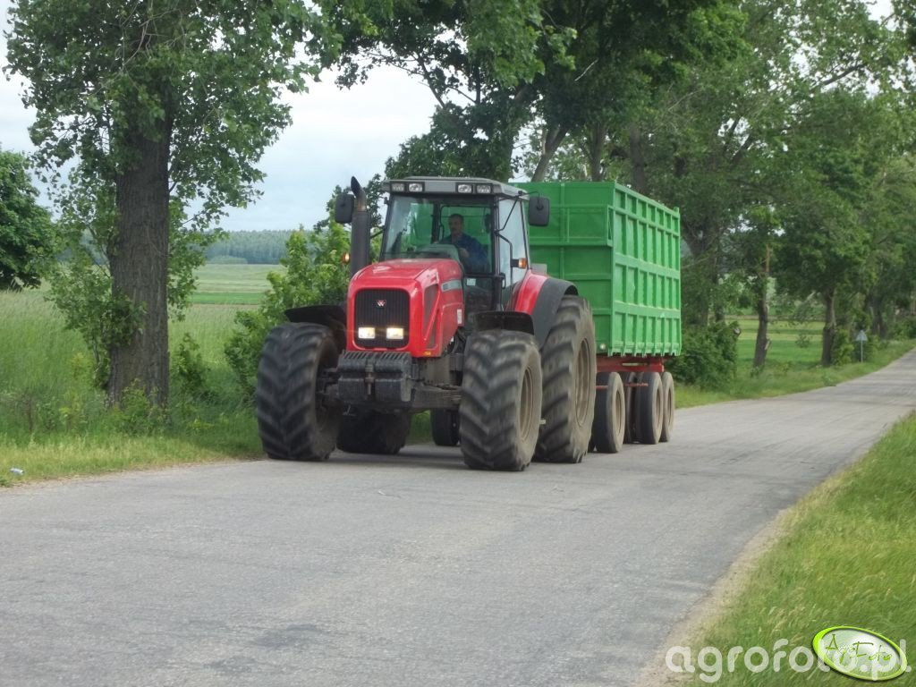 Fotografia ciagnik Massey Ferguson 8280 id:371952 - Galeria rolnicza ...