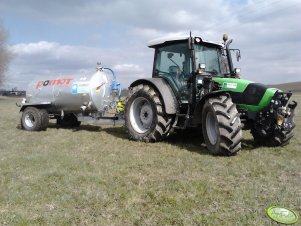 Deutz Fahr Agrofarm 420 Profiline + Pomot Chojna 4000