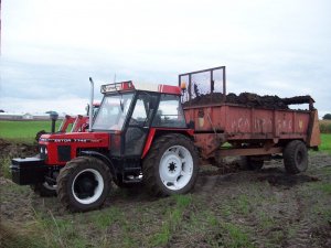 Zetor 7745 Turbo+ rozrzutnik