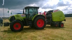 Claas Arion 640 + Claas Variant 360RC