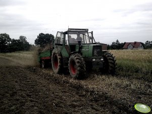 Fendt 615LS + rozrzutnik