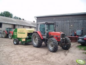 MF 3080 & Krone 1250 MC