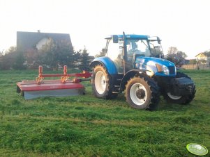 New Holland T6070 Elite & Unia Alka XL3S