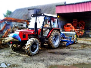 Zetor 7045 + Rolmako & Poznaniak 2,7m