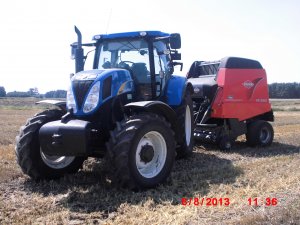 New Holland T6050 & Kuhn VB2160