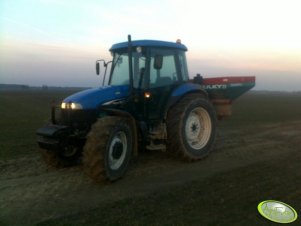 New Holland TD75D + Sulky 1500