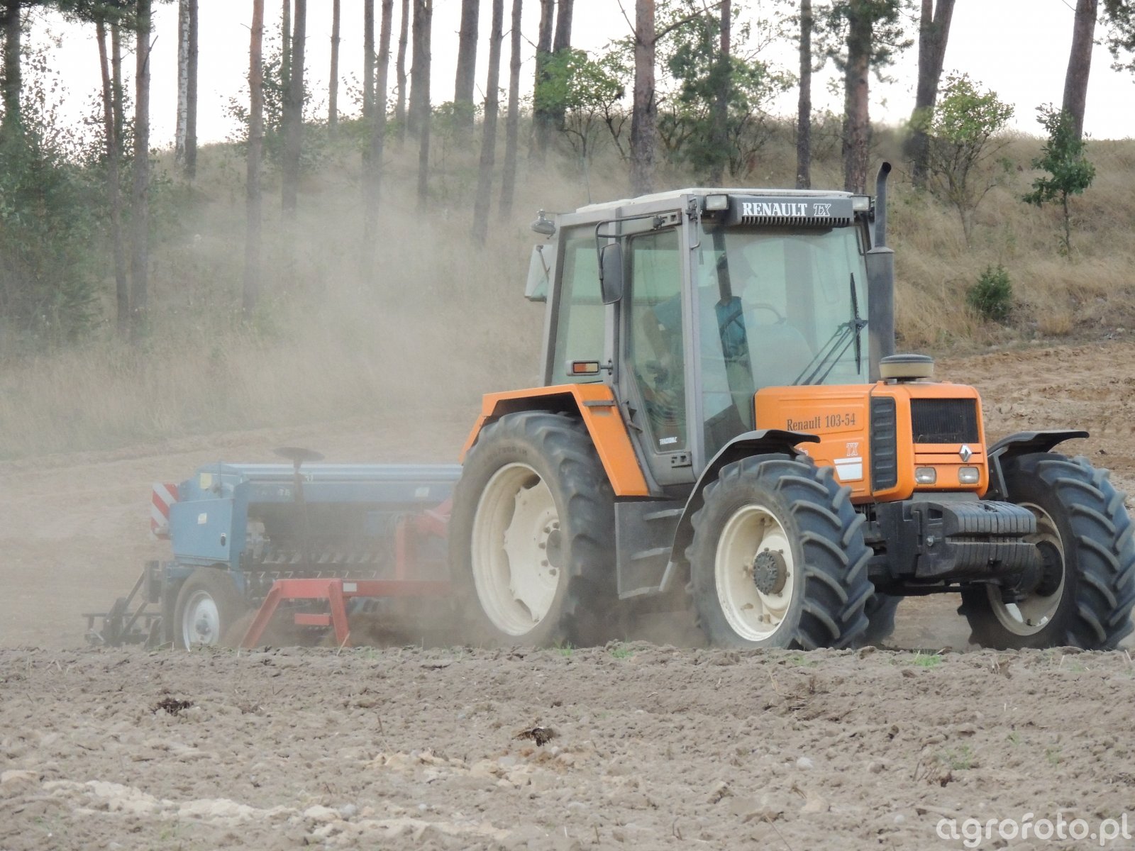 Zdjęcie traktor Renault 10354 TX & Rabe id524995