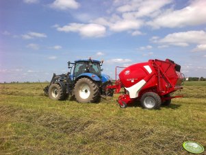 New Holland T6070PC + Lely RP 445