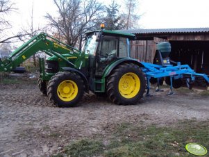 John Deere 5080R + Mandam