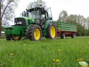 John Deere 6330 + pronar