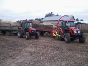 Case JX60, Zetor Proxima Plus 100 & Pottinger Mex OK