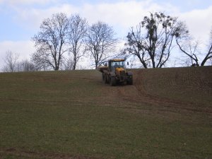 JCB Fastrac +  Bogballe M3 UNit