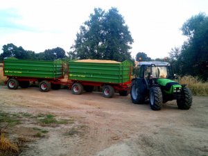 Deutz-Fahr Agrofarm 85 & Pronar 672/2 X2